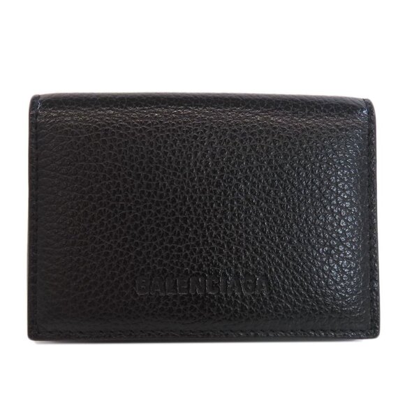 BALENCIAGA Black Leather Wallet - Picture 1 of 11